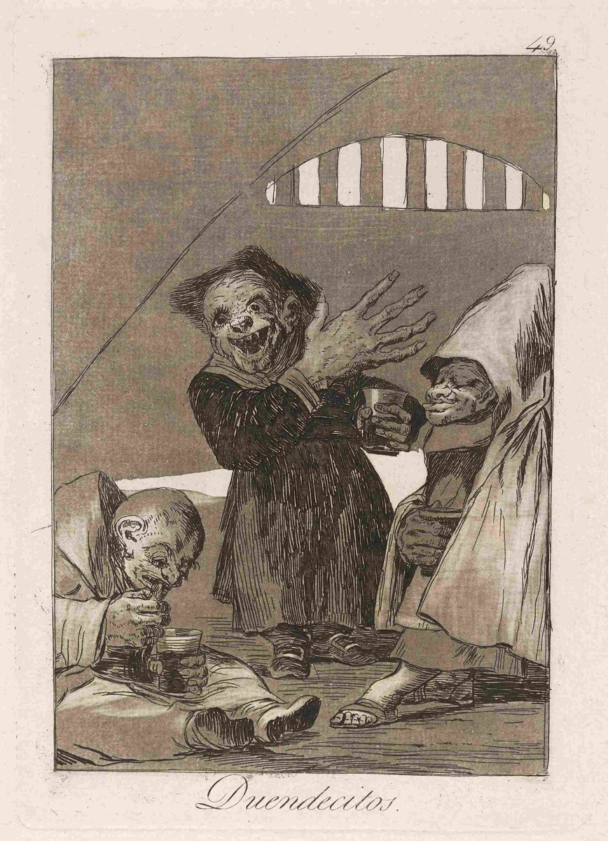 Francisco de Goya, Duendecitos. (Hobgoblins.) (1796-1797)