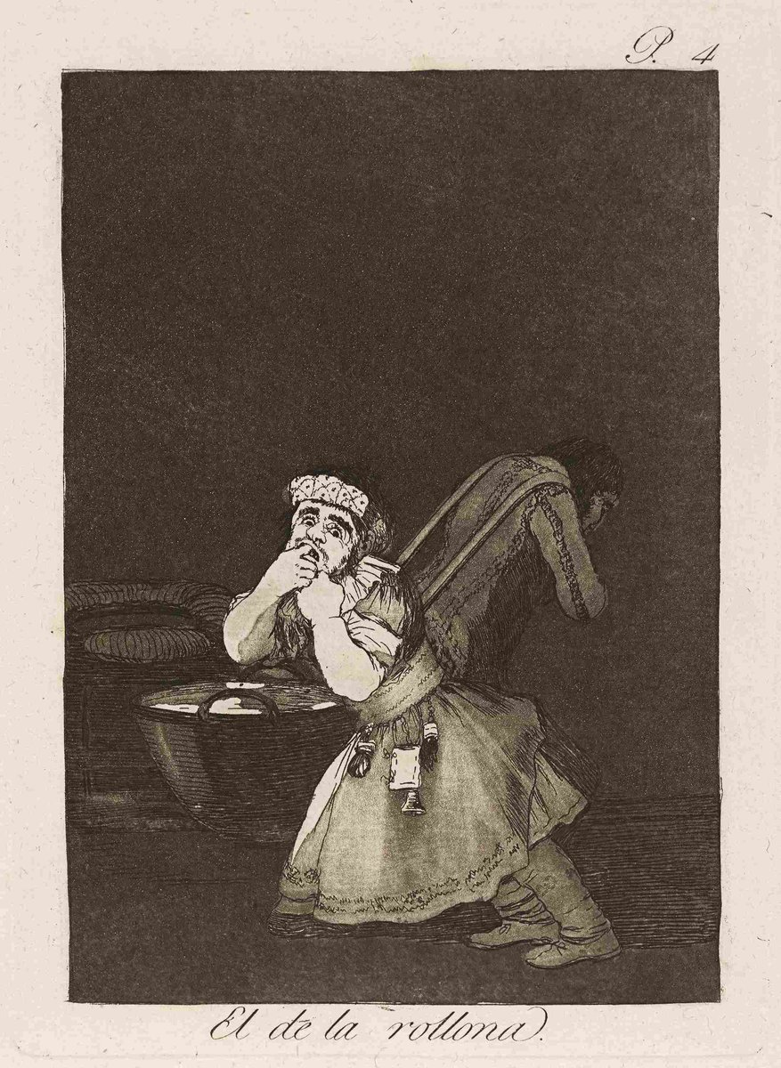 Francisco de Goya, El de la rollona. (Nanny’s boy.) (1796-1797)