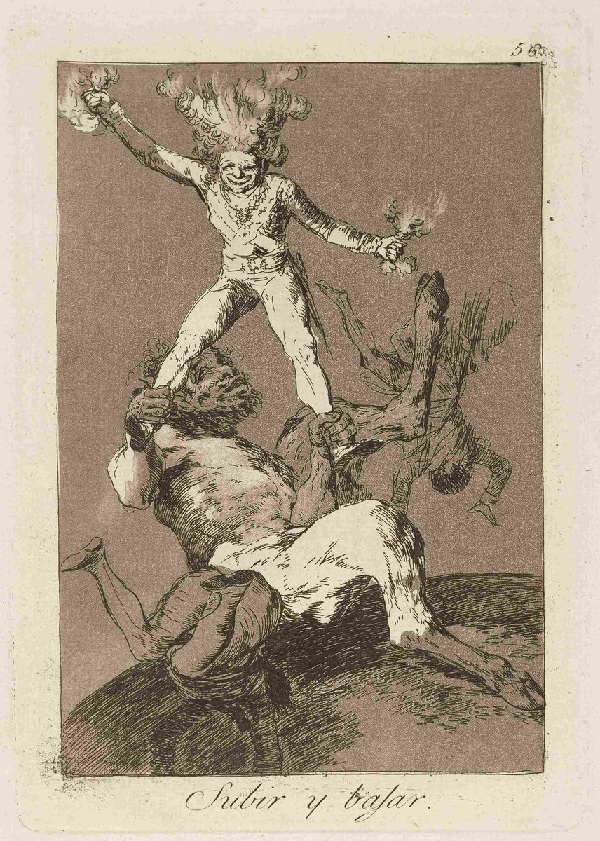 Francisco de Goya, Subir y bajar. (To rise and to fall.) (1796-1797)