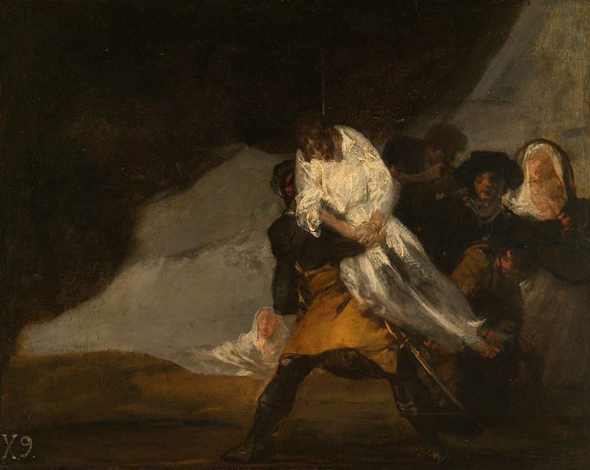 Francisco de Goya, The Hanged Monk (c. 1810)