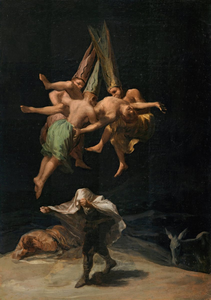 Francisco de Goya, Witches’ Flight (1798)