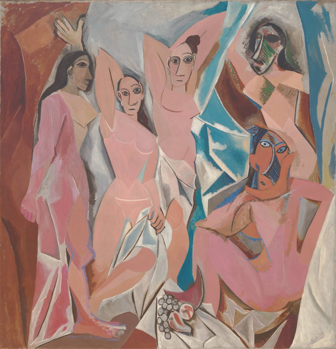 Pablo Picasso, Les Demoiselles dAvignon, Paris, 1907-1
