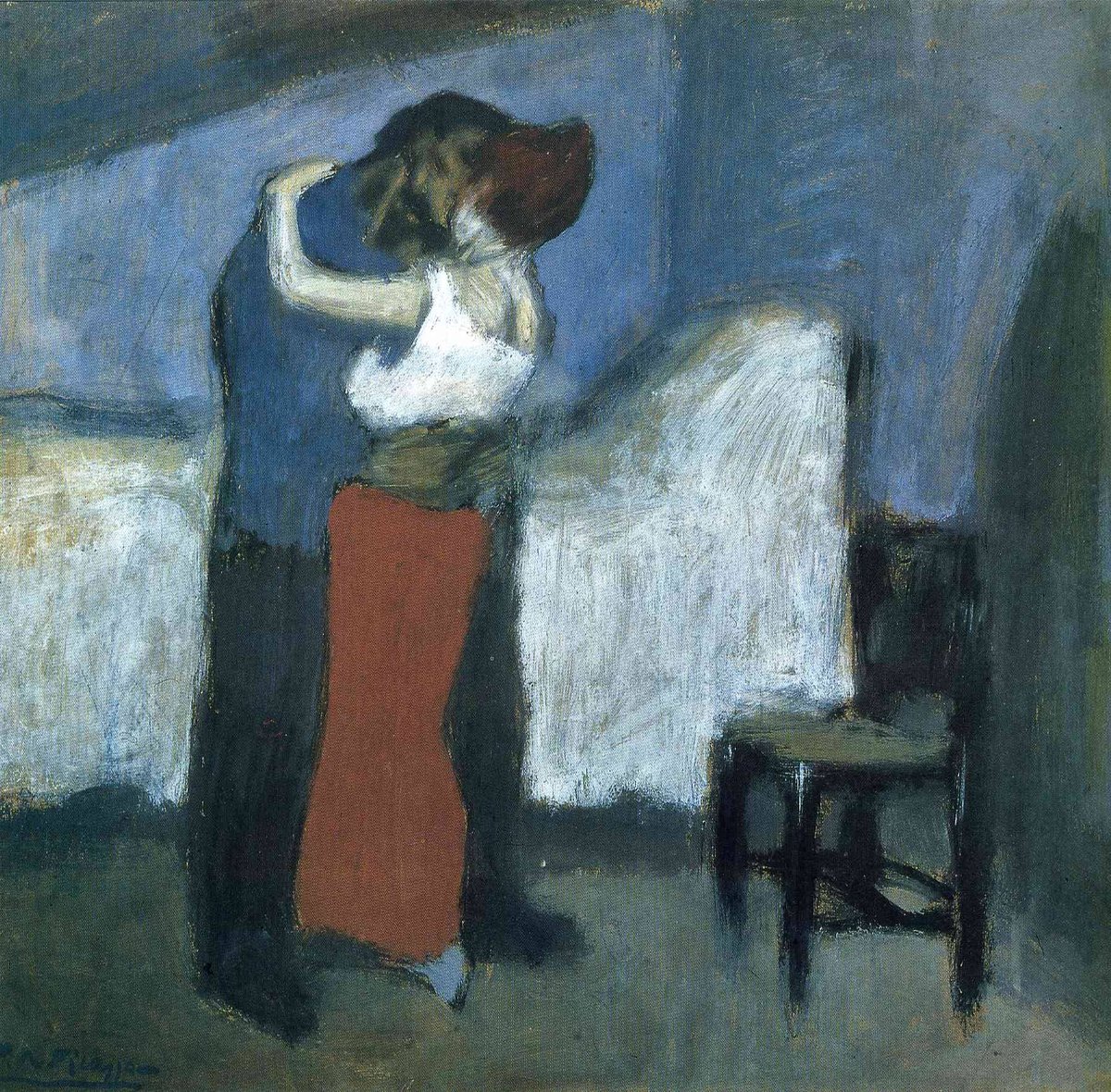 Picasso 1900 Embrace Pushkin Museum of Fine Art, Moscow, Russia